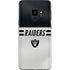 NFL Las Vegas Raiders White Striped Galaxy S9 Skin